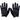 Vented Gloves - Topo Map Black