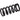 Steel Rear Shock Coil Spring
