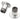 XL Concave Carbide Aluminum Studs